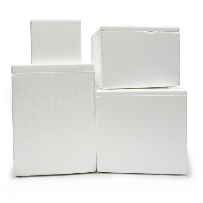 Polystyrene boxes